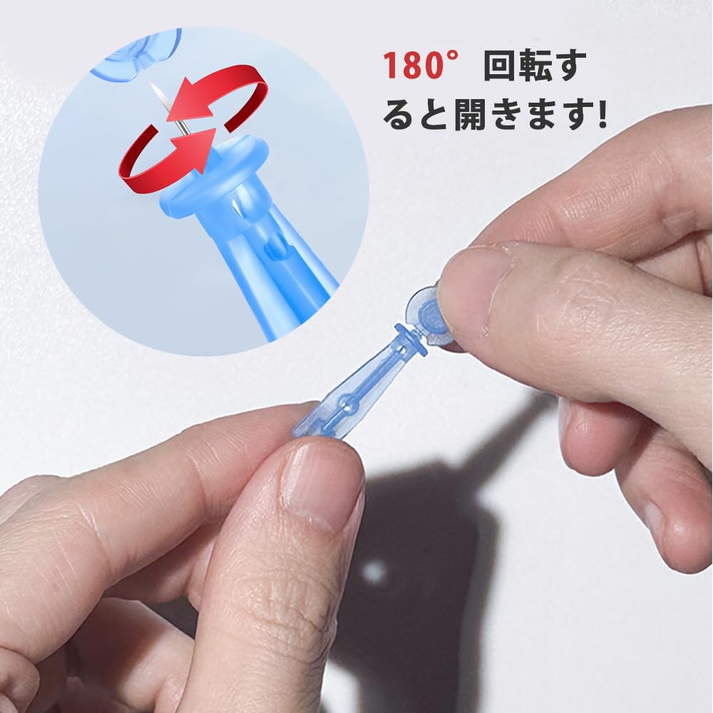 YFFSFDC Blackhead Removal Acne Pore ABS Beauty Easy to Disposable Tool, Needle, Care, Material, Tool, Use, Portable, (50 Pieces)