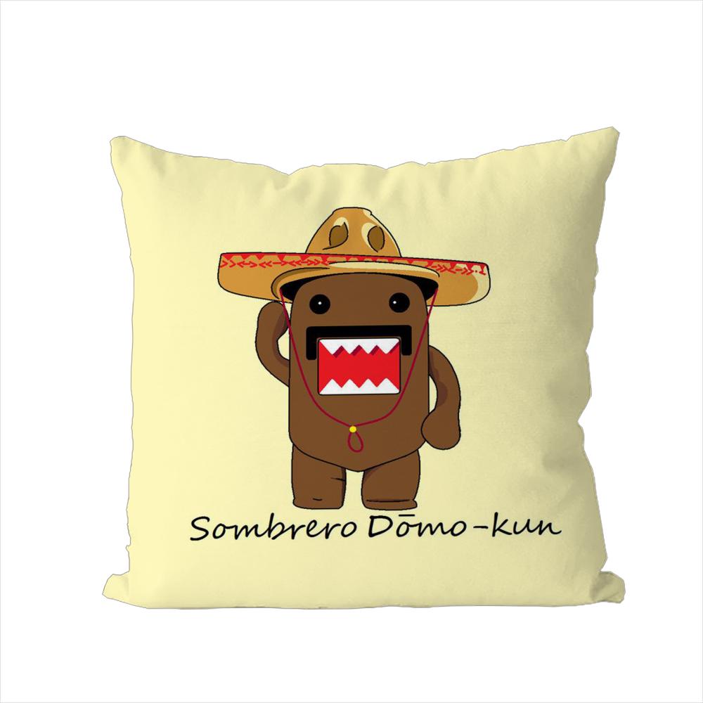 DDomokun Pillow Case For Car Sofa Decorative Home Doublesided Print Plush Square Throw Pillow Cushion Cover