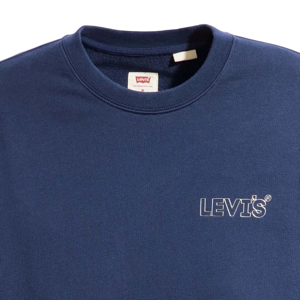 Levis Unisex Adult Graphic Crew Neck Relaxed Fit Sweatshirt