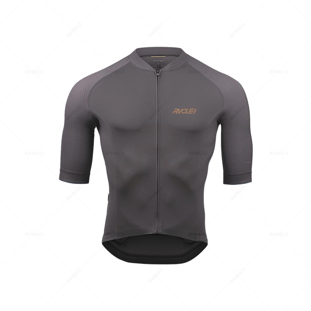 2023 Rvouei Pro Team Bicycle Clothing Men New Road Bike Wear Racing Clothes Breathable Cycling Jersey Set Ropa Ciclismo Maillot