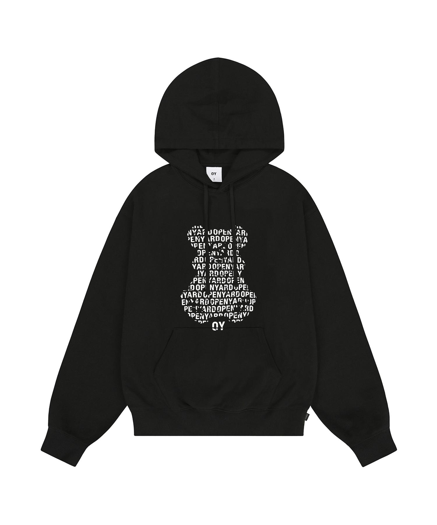 Oy Wordy Logo Odolly Hoodie - Black 0