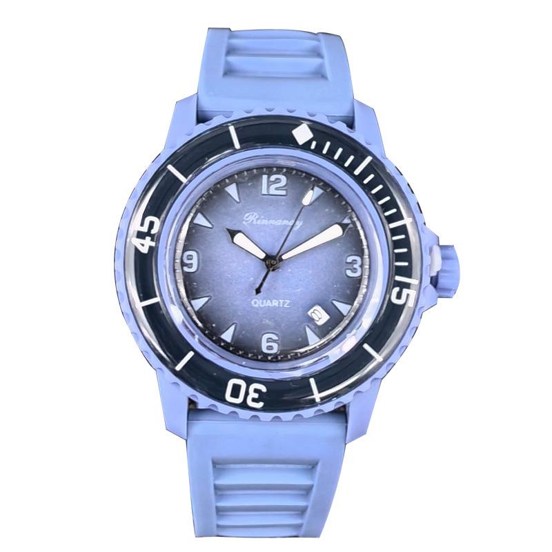 JYL Couple Watch Rolex Style Student Silicone Strap