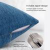 Solid Color Throw Pillow Cover 30X50/40X4045X45/40X60/50X50/55X55/60X60 Cozy Linen Home Bedroom House Office Square Pillowcase