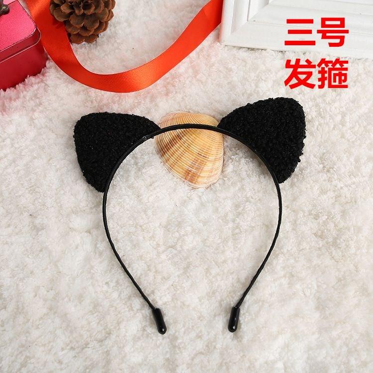 Sex Underwear Accessories Korean Edition Cat Ears Headband Holiday Party Cute Female Decorative Hairpin