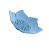 Storage Plate Silicone Draining Holder Flower Shape Storage Organizer for Bathroom Kitchen