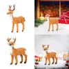 Christmas Reindeer Figurine Decoration Deer Statue for Table Centerpiece