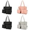Trendy Womens Handbag With Soft Pu Material And Internal Phone And Document Pockets
