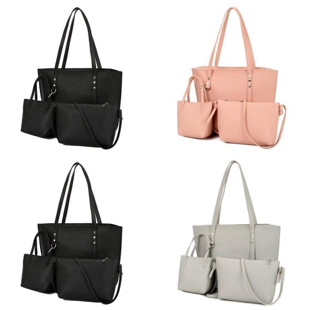 Trendy Womens Handbag With Soft Pu Material And Internal Phone And Document Pockets