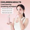 1 Set Breathing Exercise Device Abdominal Muscle Trainer Deep Breathing Dumbbell Men Women Adults Lung Capacity Training Device