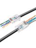 RJ45 CableCreation LAN Pack of for LAN Easy and Resistant to Breaking Connectors, Connectors, Through-Type, 50, Cat6/Cat5e/Cat5 Cables, Wiring,