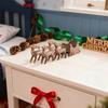 Christmas Table Decoration Hollow Gingerbread House Winter Holiday Table Decoration  Holiday Gift