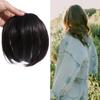 Invisible Seamless Hair Pads Top Side Cover Hair Piece Heat Resistant Fiber Synthetic Pads