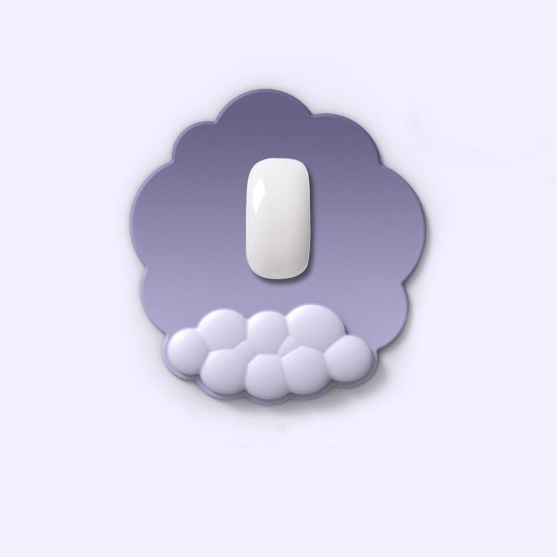 Mouse Pad Cloud Gradient Keyboard Hand Silicone Hand Pad Notebook Desktop Office Anti-skid Pad