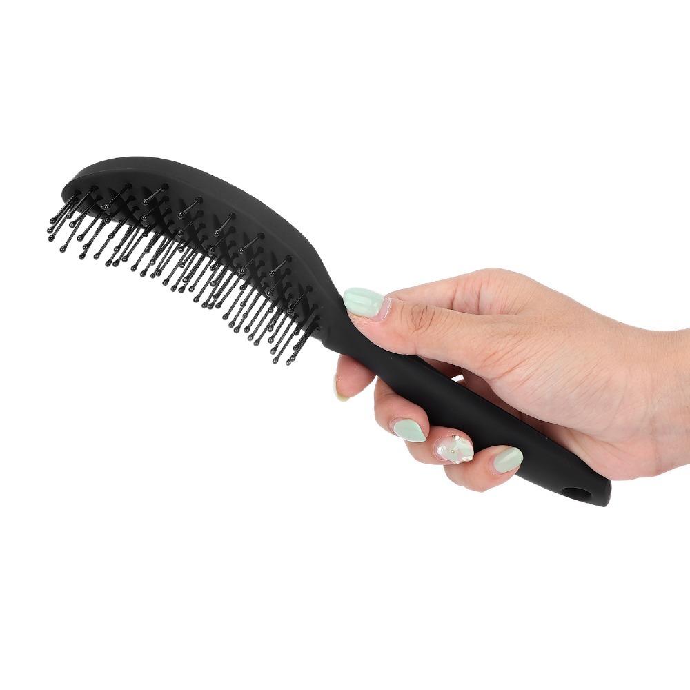 Vented Design Meniscus Hair Comb Professional Detangling Brush Curved Vent Brush Daily Use
