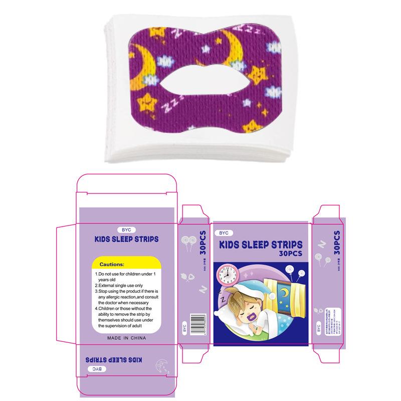 

Одноразовий патч для корекції дихання ротом - Сонний ущільнювач проти відкривання рота для дітей 3 Boxes