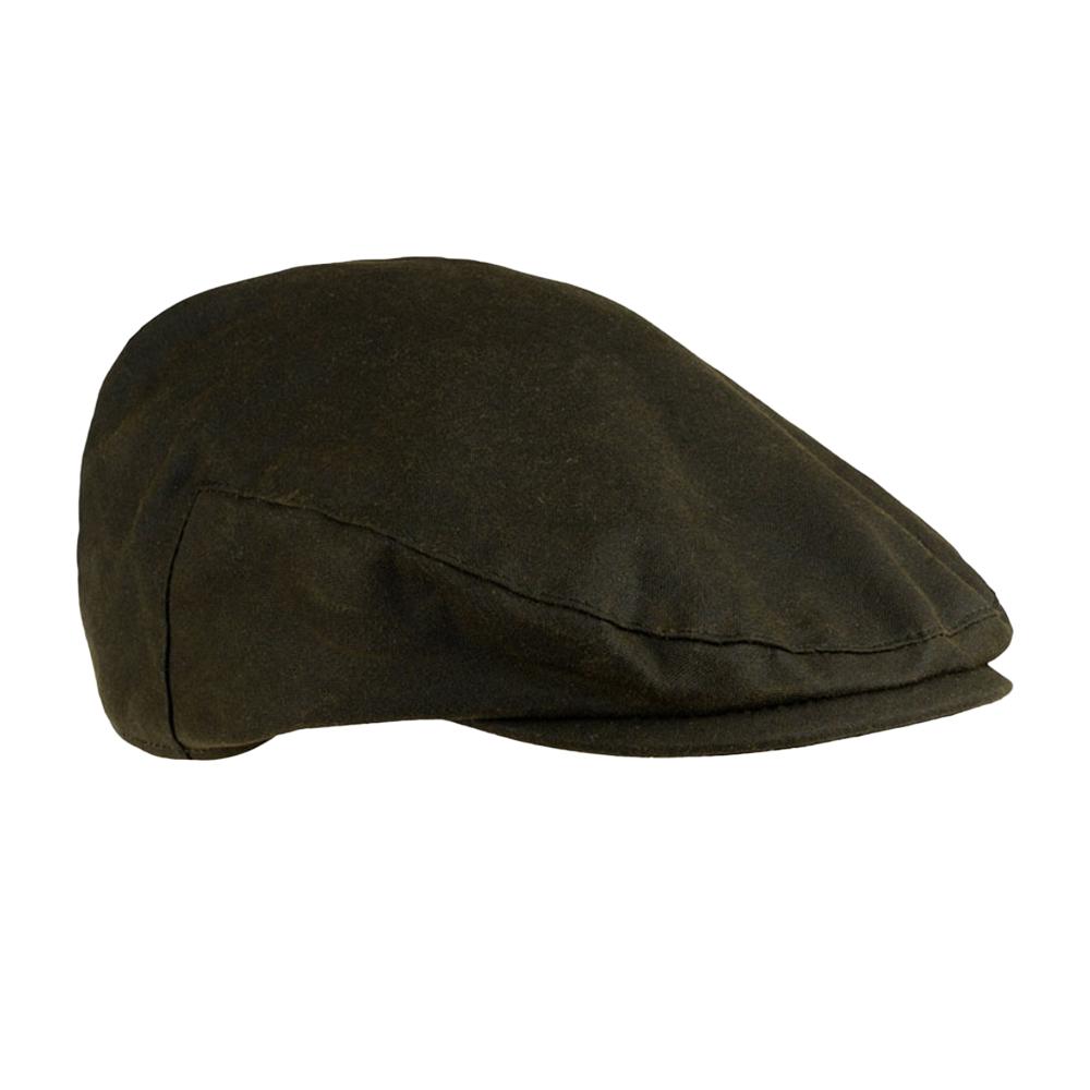 Jack Pyke Childrens/Kids Waxed Cotton Flat Cap