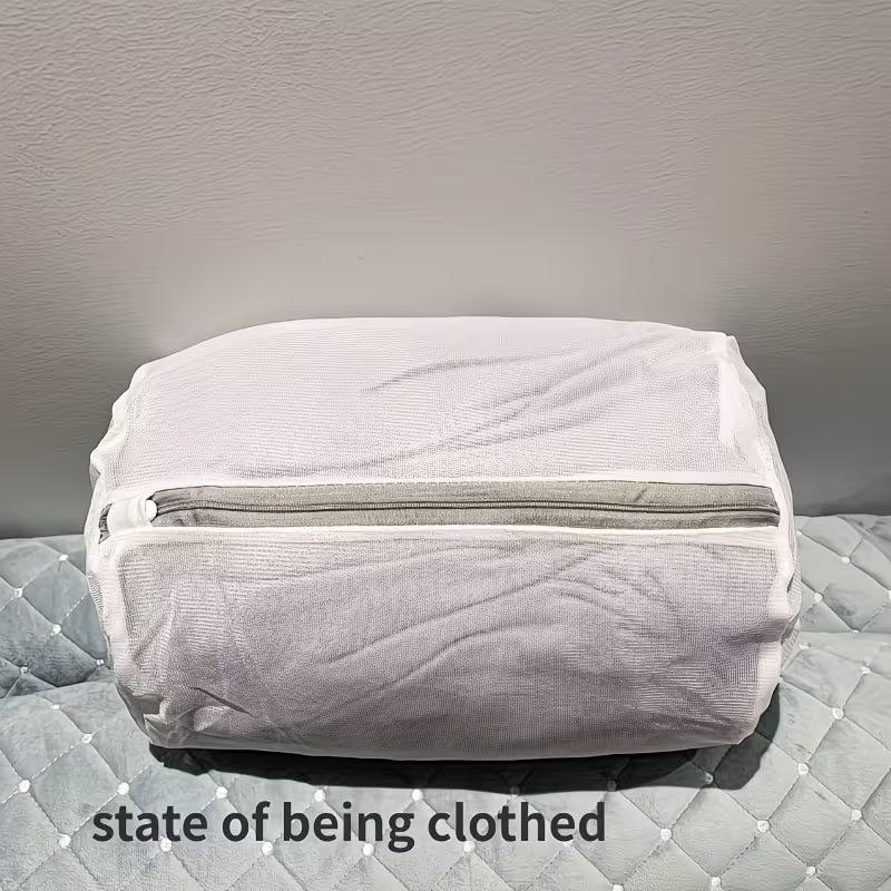 Shoe Washing Bag Mesh Laundry Bag With Zipper Reusable Shoe Cleaning Bag For Washing Machine Sneaker Laundry Organizer Bag
