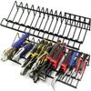 Space Saving Hand Tool Display Rack 15 Slots Pliers Storage Rack  Fits Most Tool