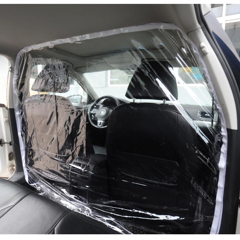 Car Seat Isolation Film Cover Prevents Saliva From Spreading Isolates The Main Driving Taxi