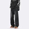 New American Retro Men's Casual Pants In Spring and Autumn Loose Straight Wide-leg High Street Handsome Jeans