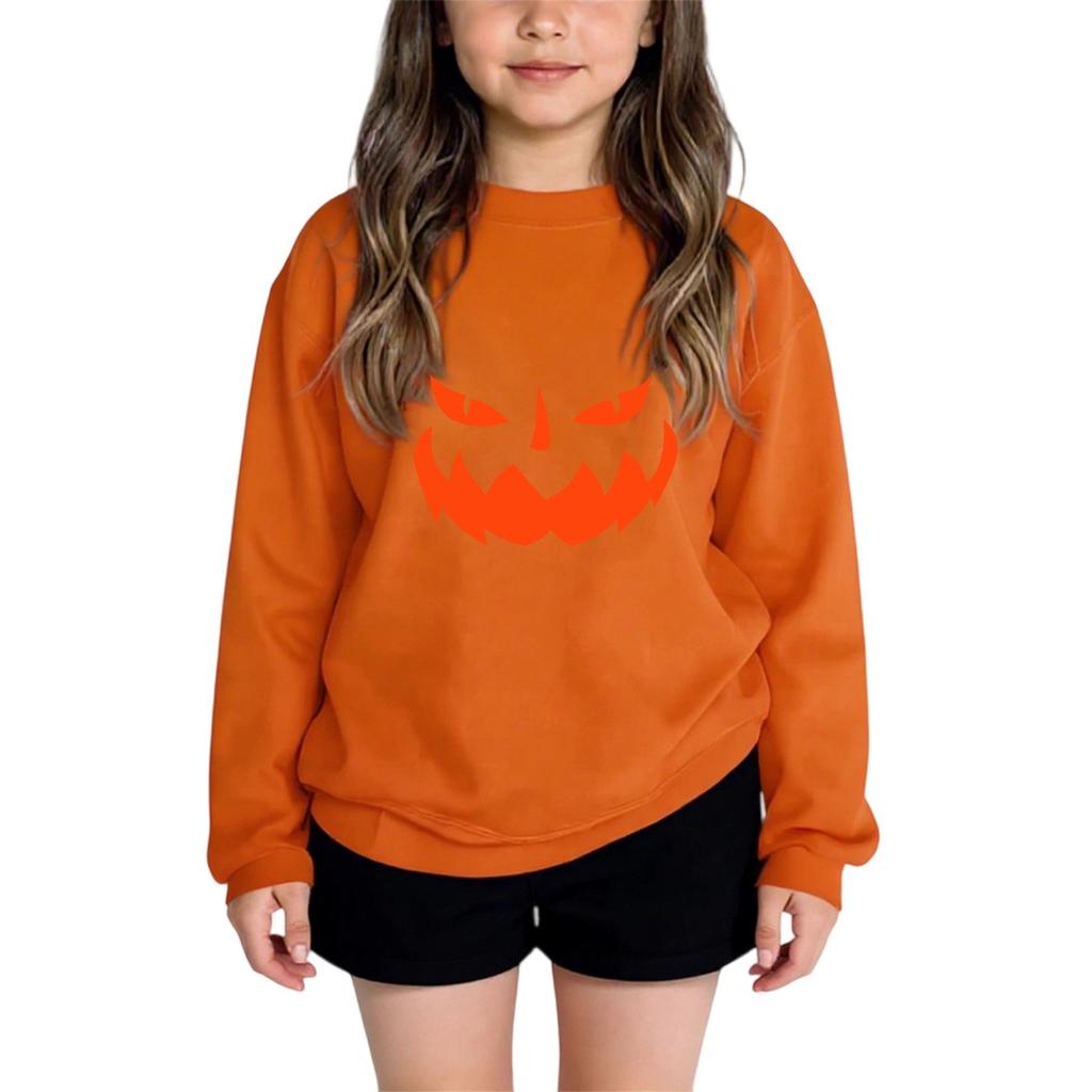 Boys Girls Child Fashion Daily Versatile Casual Crewneck Sweatshirts Daily Long Sleeve Patchwork Top Sweatshirts