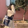 A letter bag_navy
