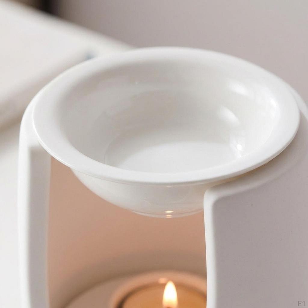 Tea Light Candle Holder Essential Oil Burner Multifunctional Home Decoration Melt Porcelain
