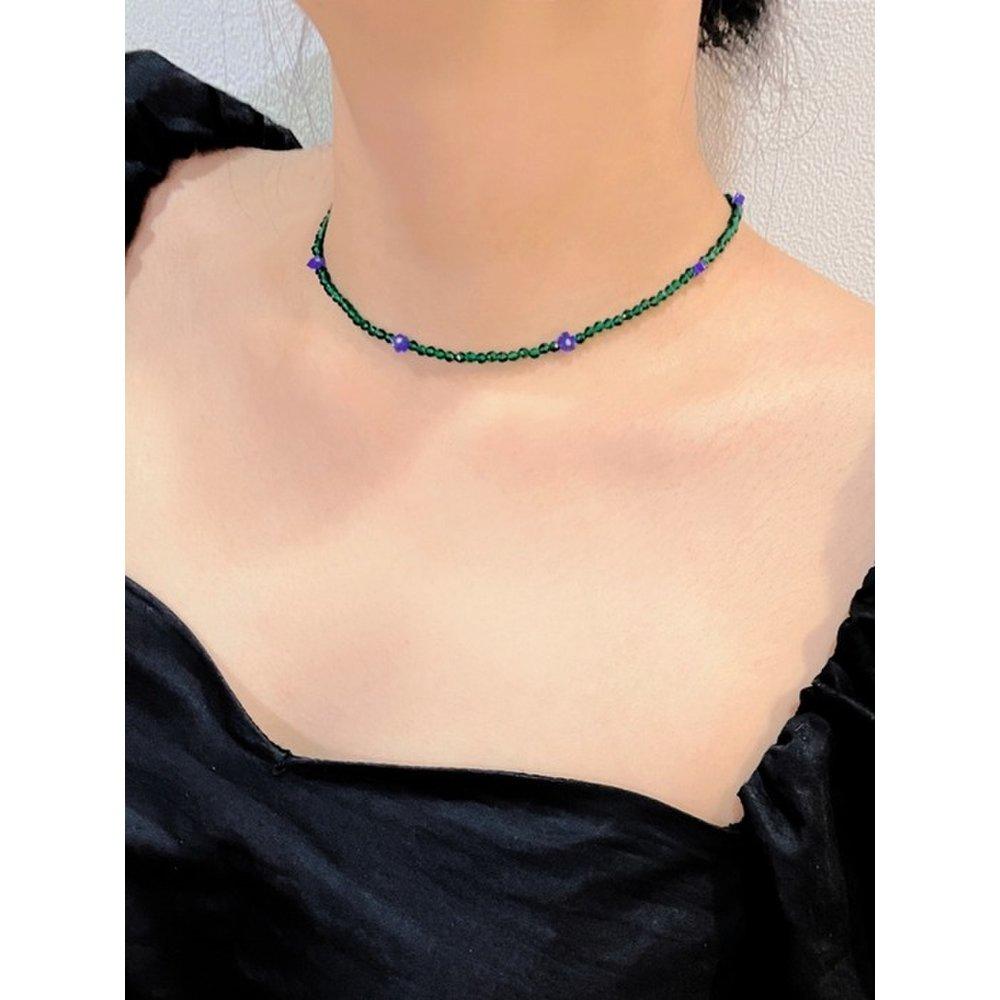Green Flower Necklace