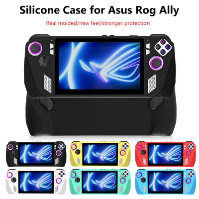 Silicone Console Housing Button Protective Cap Game Console Cover Non-slip Anti Drop Replacement Accessories for ASUS Rog Ally