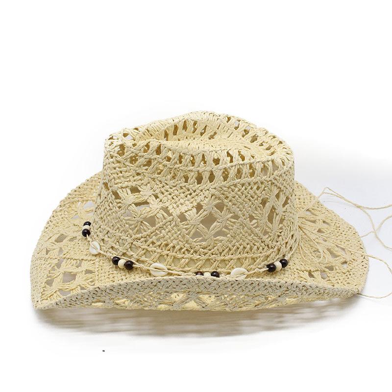 Summer Straw Hat With Wide Brim Style Sun Protection For Women