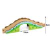Wooden Train Track Racing Railway Street Sign Toys Bridge Track Accessories Fit Biro Wood Tracks Creative Toys For Children Gift