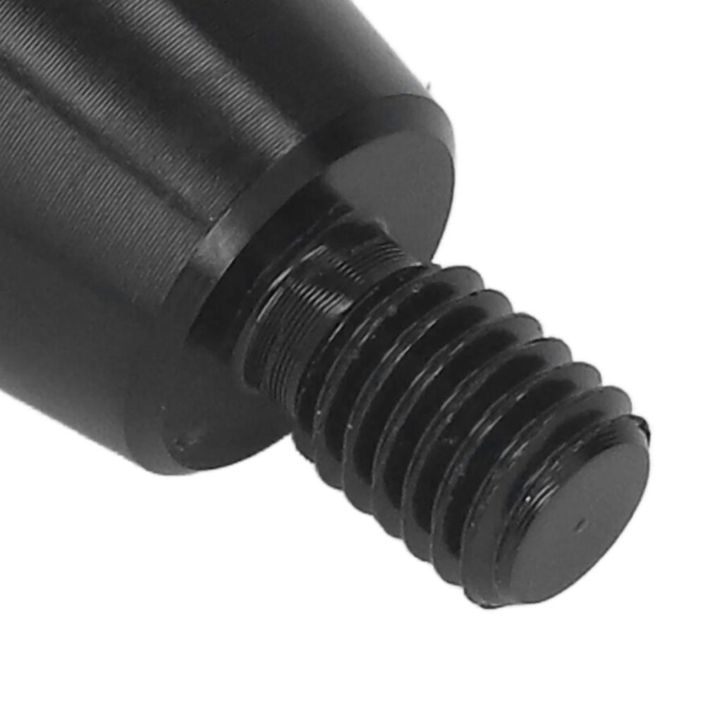 8mm Fishing Net Rod Pod Connector Anti Rotation Screw Net Head Adapter Universal Connector Fishing Accessories Black