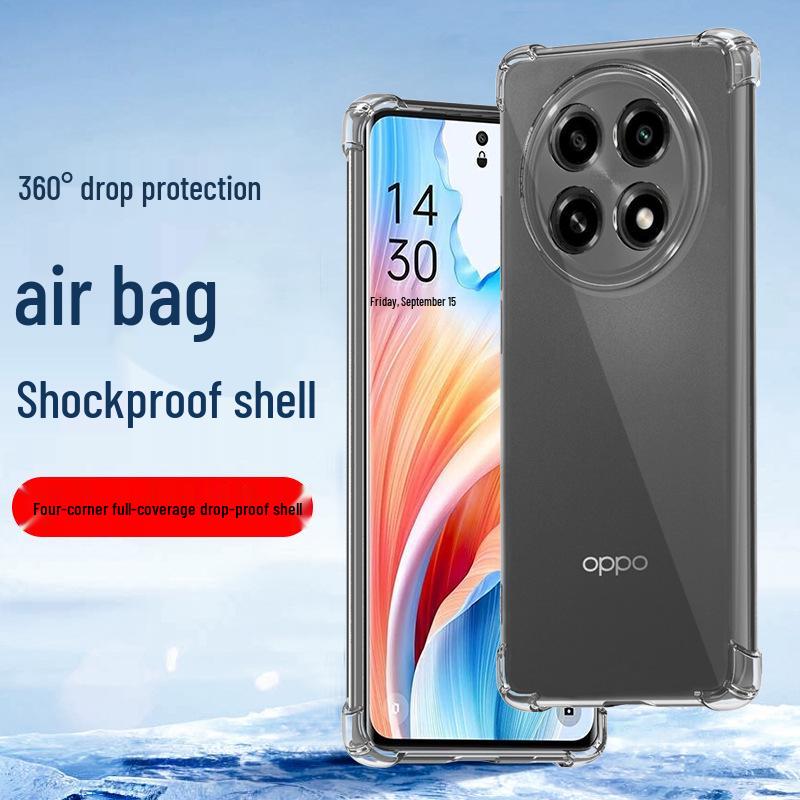 Oppo Anti-Fall Weiche Silikon Handyhülle für A2M, A5Pro, A97, A93S, A56S, A36, A11X - Vier-Ecken-Schutz