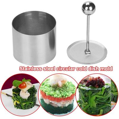 Non Stick Food Mold Stainless Steel Cold Dish Molds Tools New Rice Ball Mold