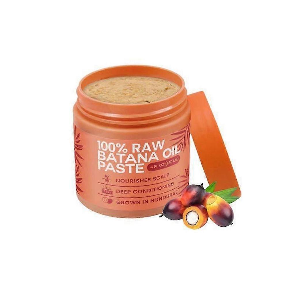 Raw Batana Oil for Hair Growth - 100% Pure, Organic Batana Oil for Thick and Strong, Prevent Loss for Men Women, 120ML Batana Oil for Repairs & Streng
