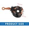 Car Starter Motor Brush Holder Assembly for Toyota Camry 2002-2009 Metal Plastic Black