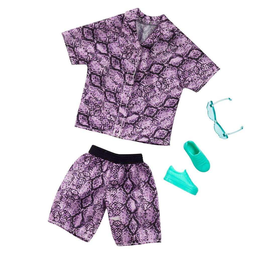 Coleção de Moda Barbie e Acessórios para 3 e GVK06 Pacote de 8 [Vestidos Bonecas] [Idades Acima]