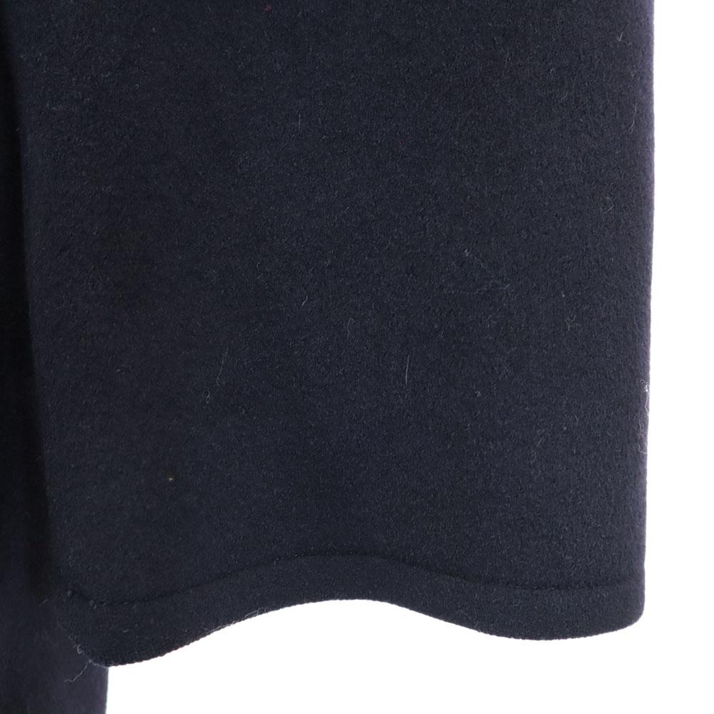 US NAVY 60s DSA Vintage Melton pea coat 38R dark blue Men's Used