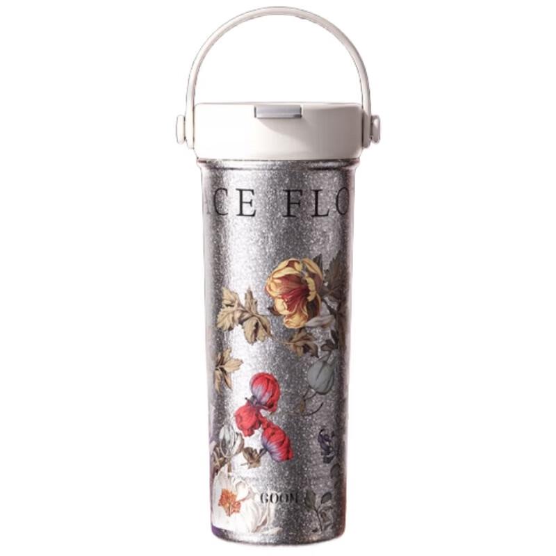 

GOOM 600ml Pure Titanium Insulated Straw Bottle