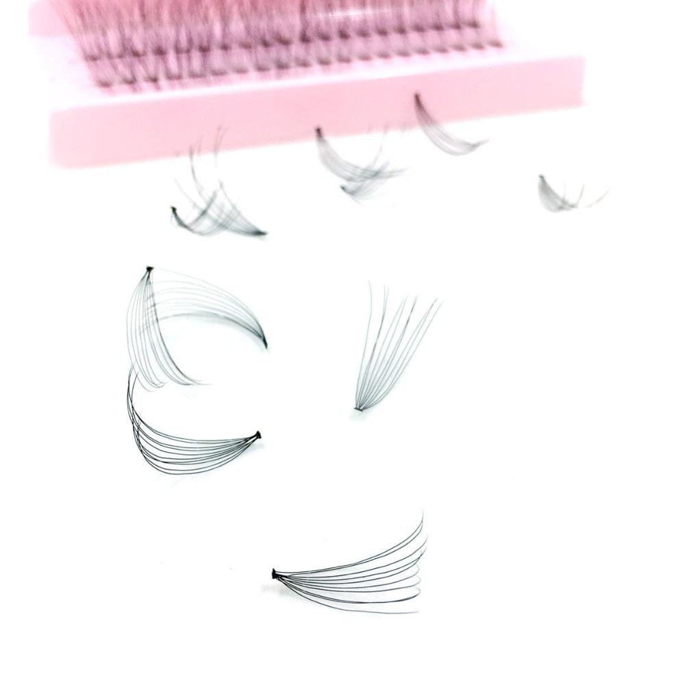 Individual Professional Eyelash Extension Grafting False Eyelashes Long Natural Volume Cluster 10D