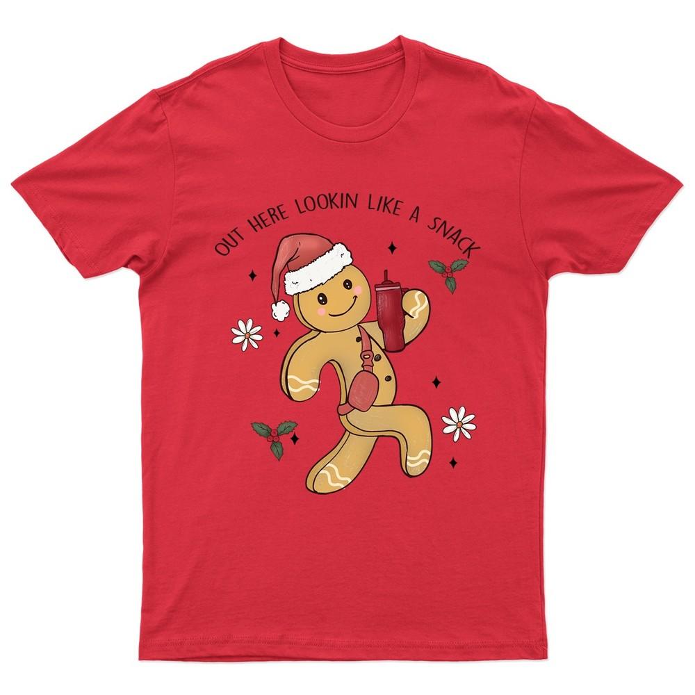 Out Here Lookin Like TShirt Unisex Gift Retro Seasonal Funny Xmas Santa b S