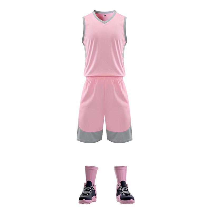 Custom Plus Size Men's Basketball Training Uniform Set