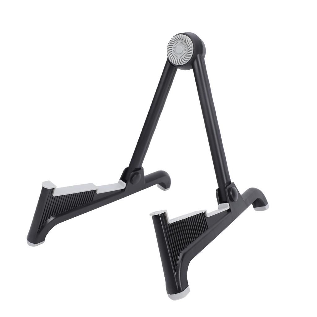Guitar Stand Foldable Universal Instrument Holder Silicone Pads ABS Portable Lightweight for Electric Acoustic Guitar