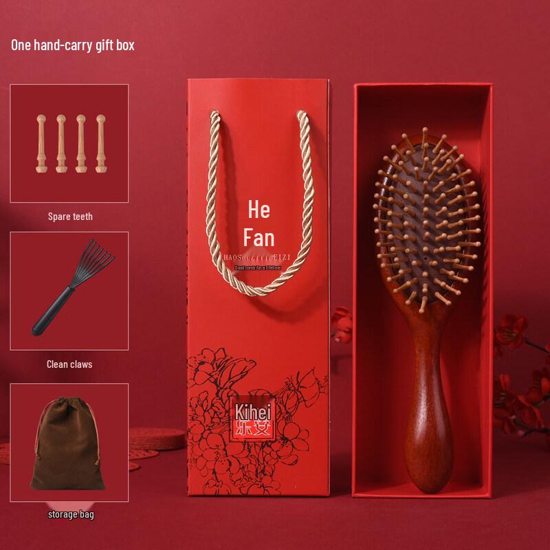 LIEI Sandalwood Air Cushion Massage Comb