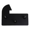 Child And Pet Safety Feature Aluminum Barn Door Latch Double-Sided Door Latch