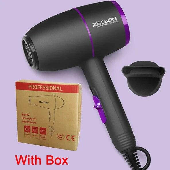 

Бытовой фен 1800 Вт, фен для сильного и холодного ветра, вилка европейского стандарта, фен для ухода за волосами и парикмахерские инструменты EU серый