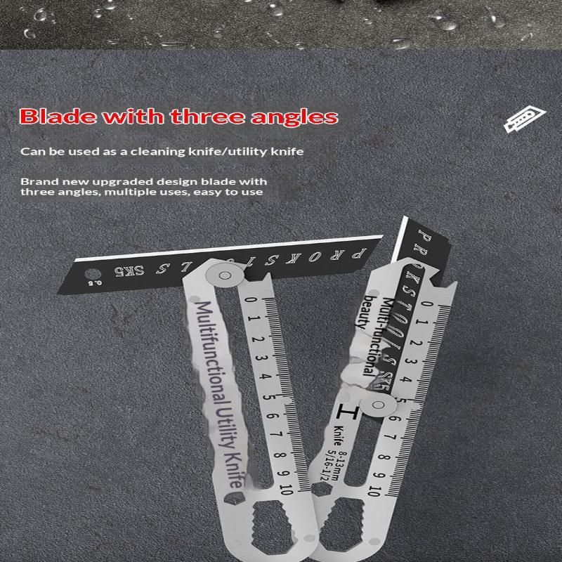 Utility Knife Heavy Duty All Steel Thickened Large Stainless Steel Wallpaper Knife Industrial Grade Durable Tool Holder