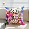 Cushion Covers for Living Room Cushions Interior Decoration Anime Personalized Gifts Giorno Giovanna Decorative Pillows Home