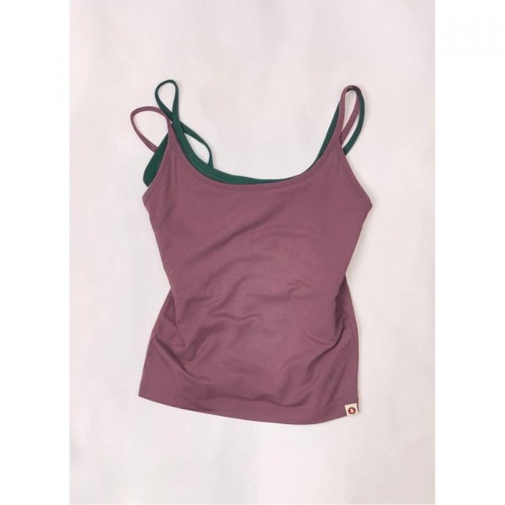 Budhi Mudra Carrie Tank Top   Dusty Orchid  B61002att3a P48 