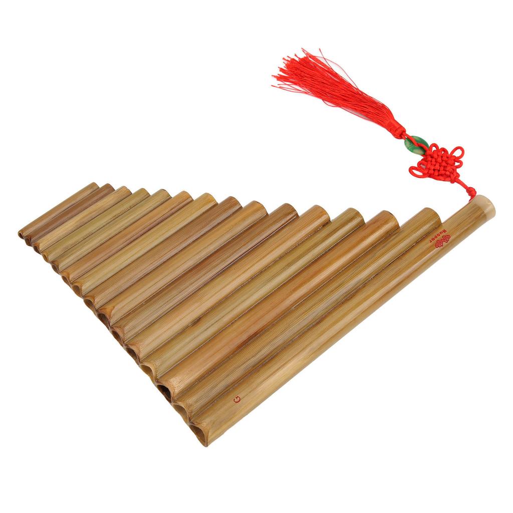 Pan Flute 15 Pipes G Key Chinese Traditional Musical Instrument Panpipes Woodwind InstrumentRight